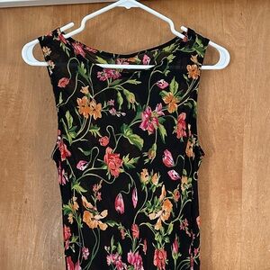 Vintage floral dress
